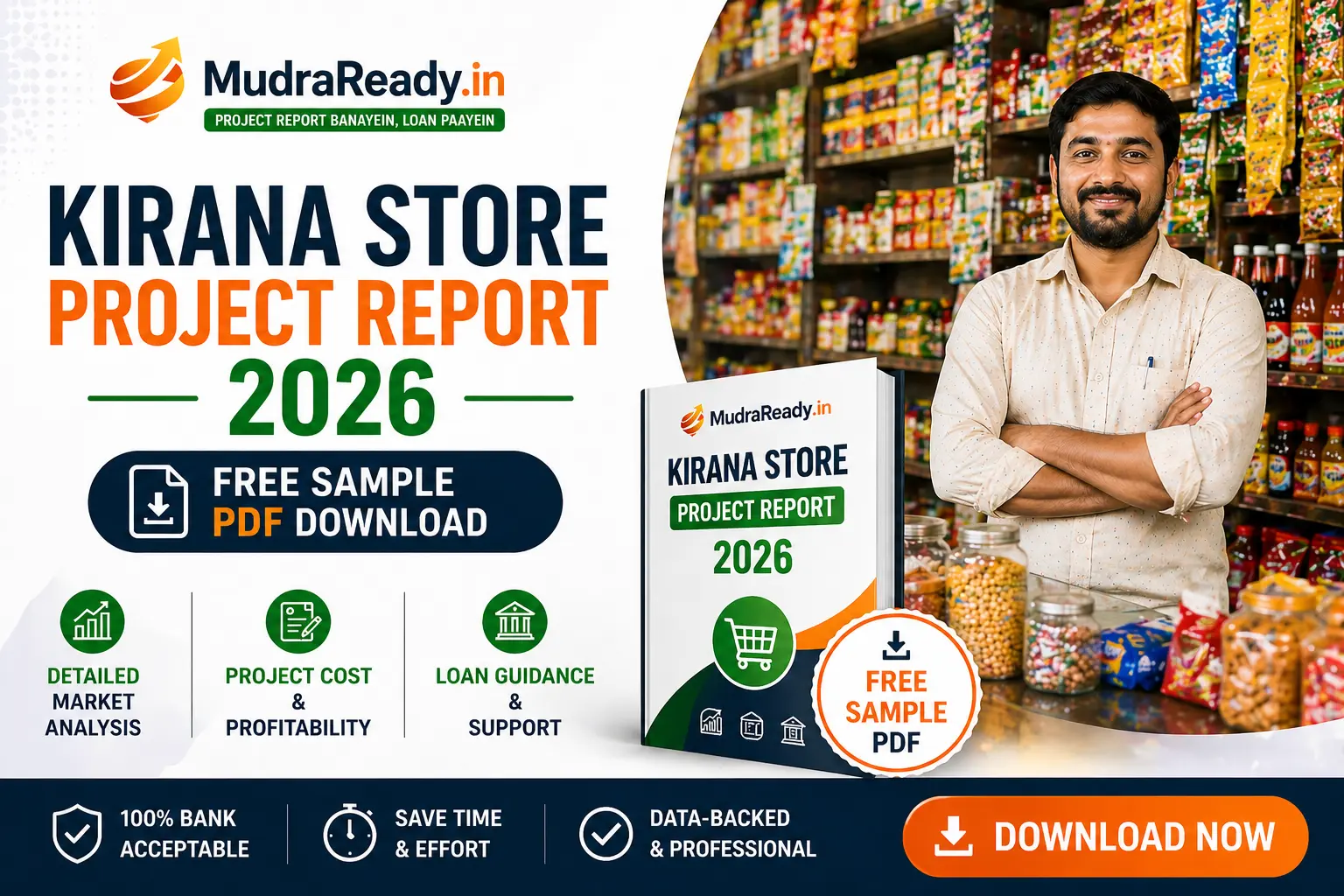 Kirana Store Project Report 2026 — Free Sample PDF Download