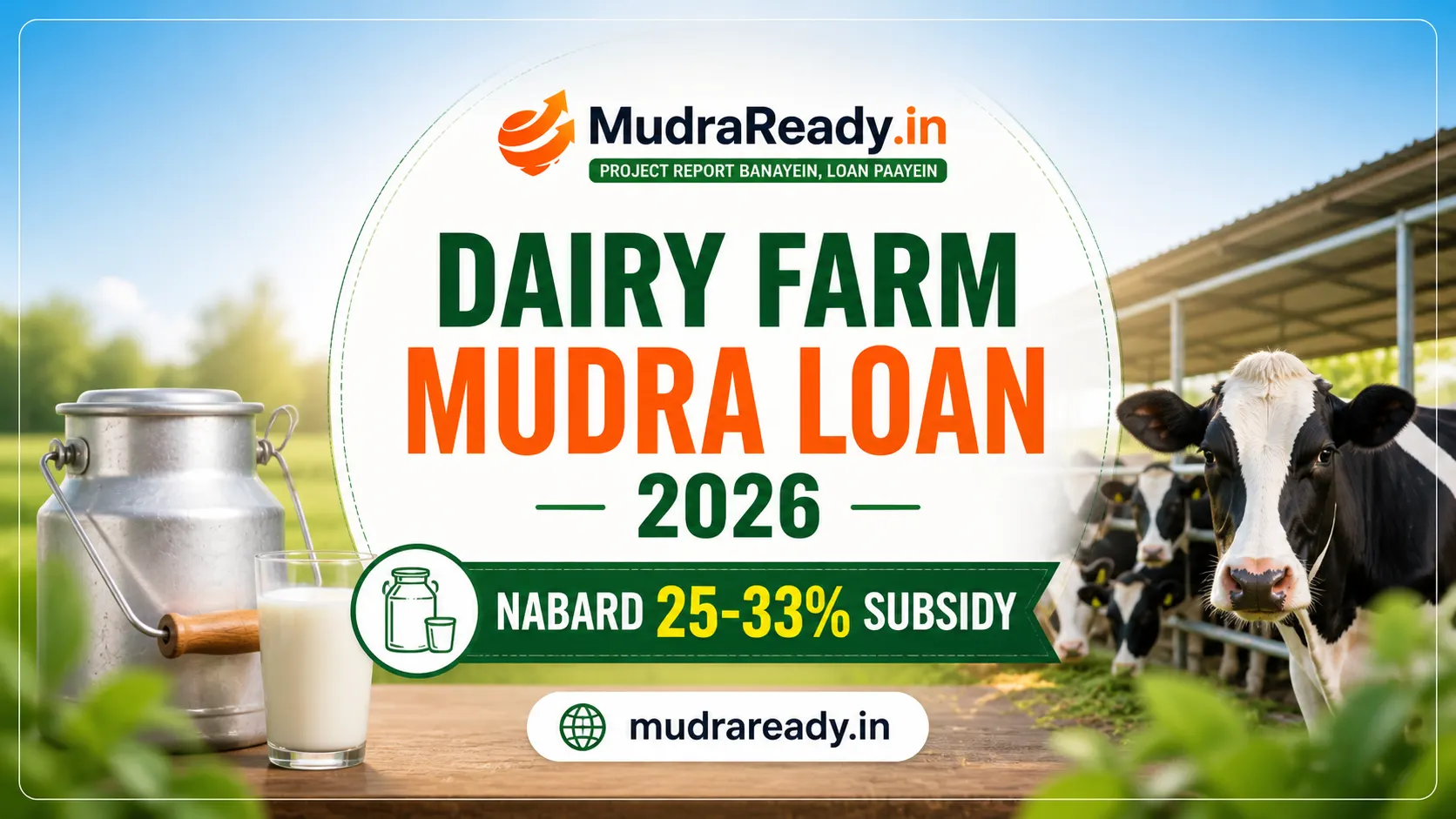 Dairy Farm Mudra Loan